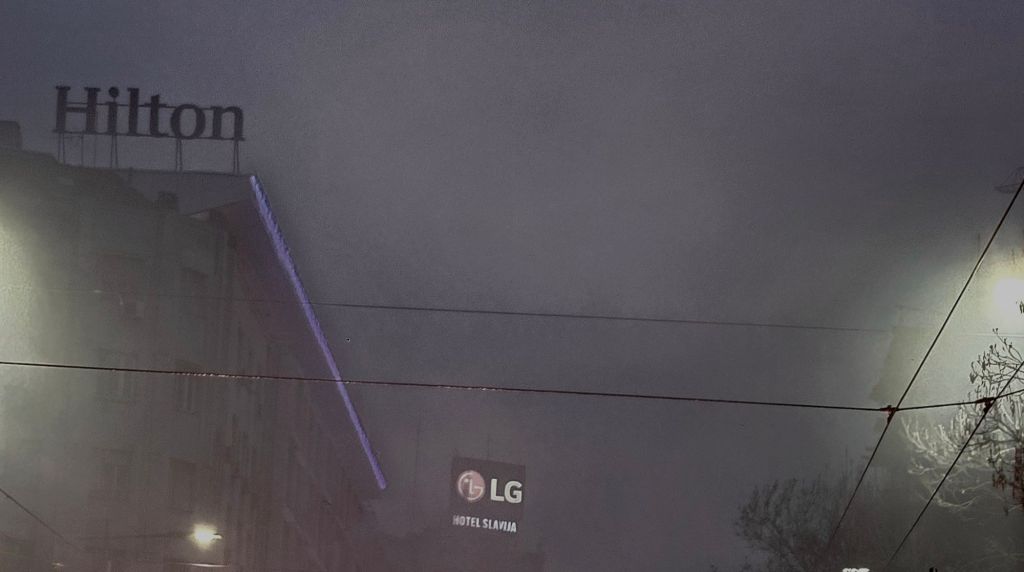 Nebo nad BGD 15.3.2025. god.